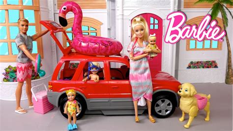 barbie dolls videos|Barbie & Ken Family Road Trip Adventure .